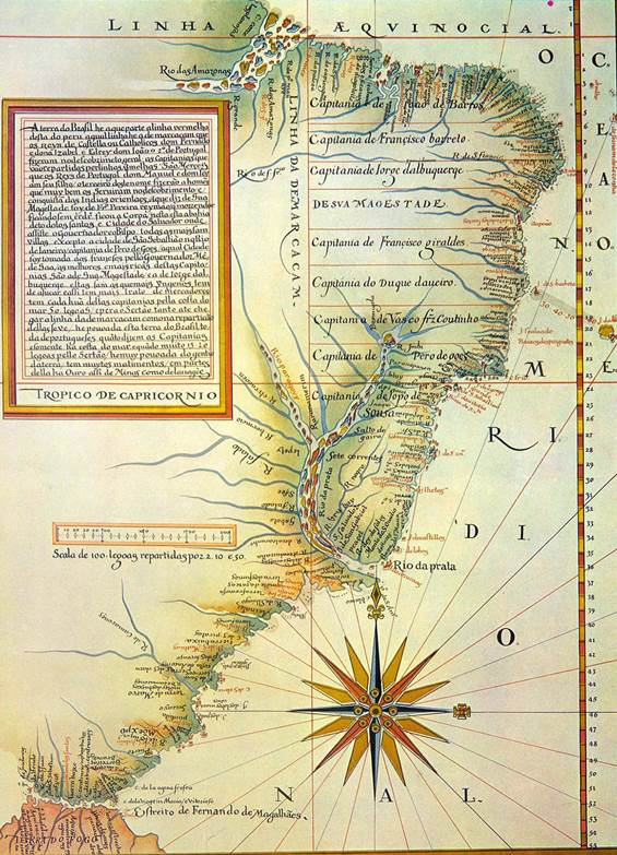 Os Marcos de Fronteira das Capitanias Hereditárias